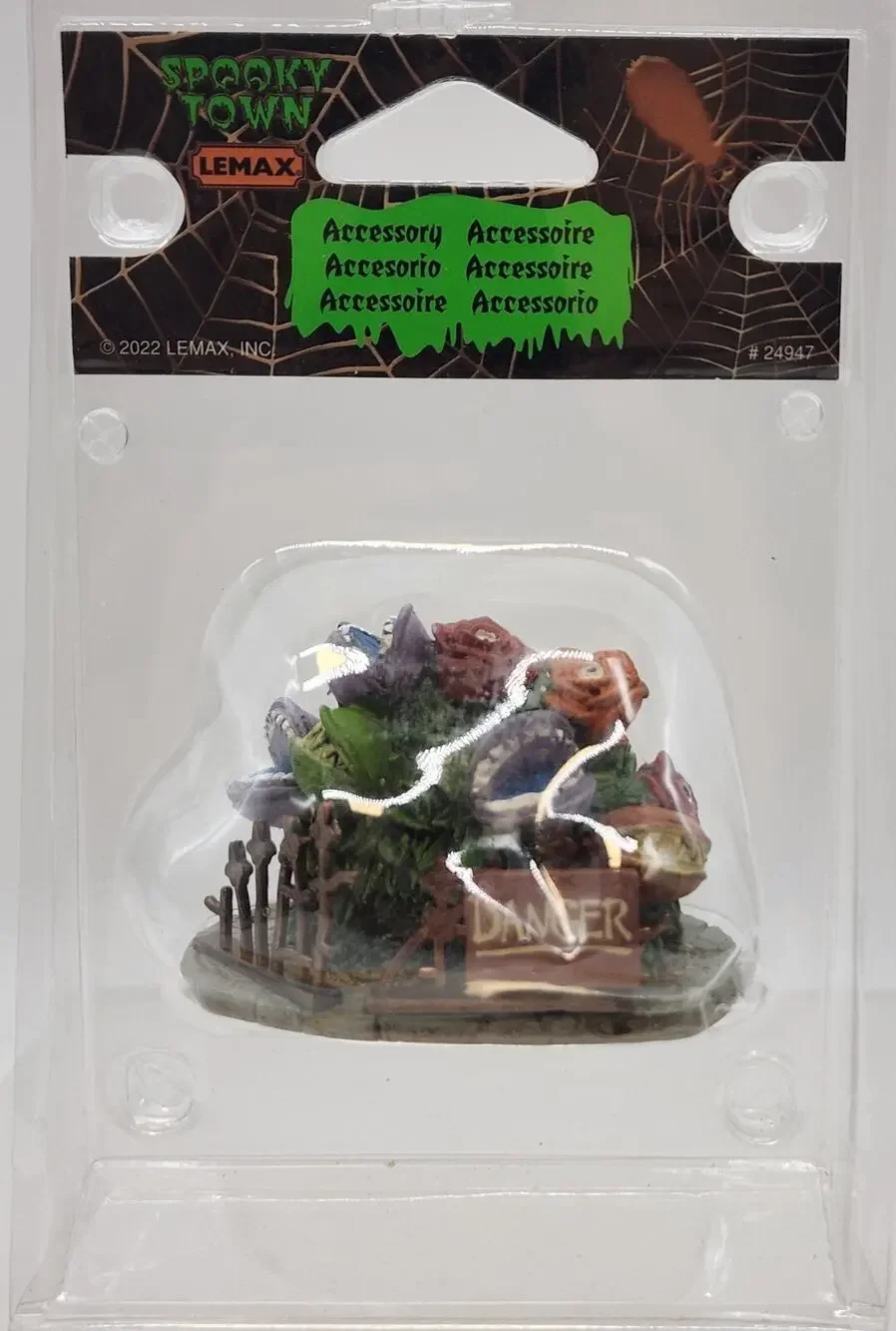 Lemax Spooky Town 2022 Fearsome Flowers #24947 Brand New